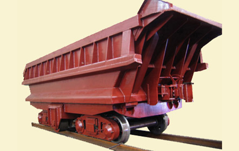 底侧卸式矿车
