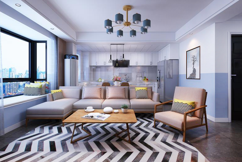 现代时尚客厅装饰