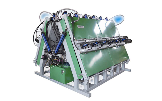 MH250-2AR双面油压式加热拼板机