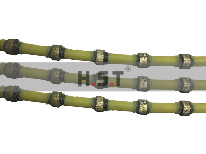 大理石荒料切割绳锯