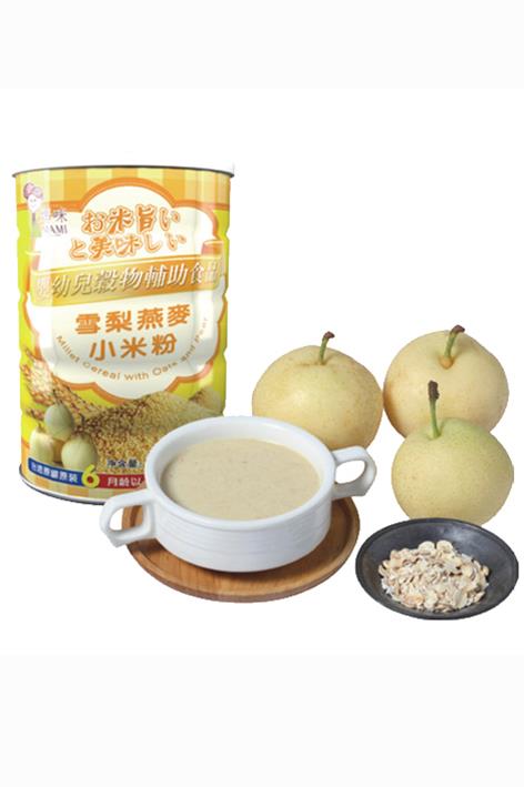 辅食系列-雪梨燕麦