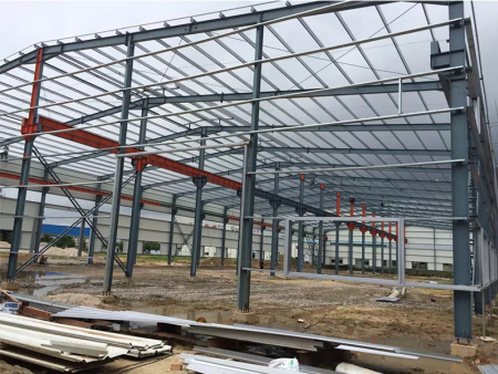 标准钢结构厂房建设