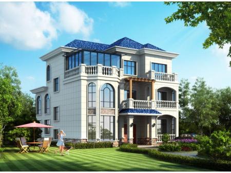 中式钢结构别墅