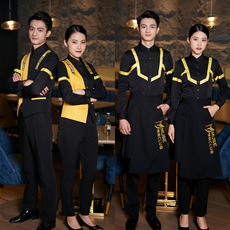 服务员马甲套装