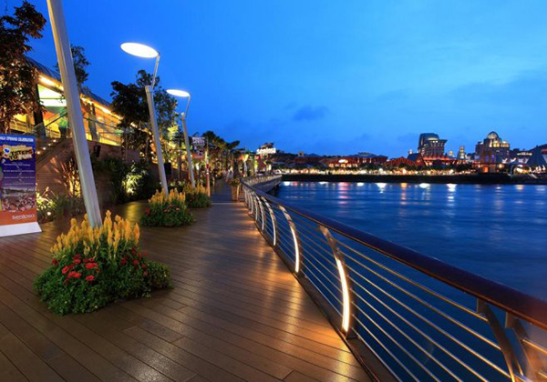 北海中信国安廊架及栏杆工程