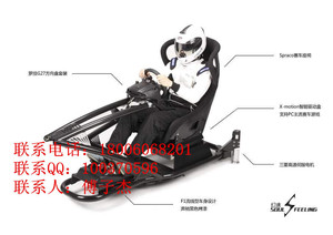 4D动感汽车赛车驾驶模拟器