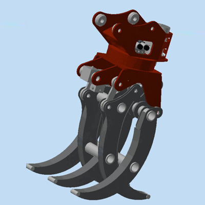 七吨以下360&deg;夹木器