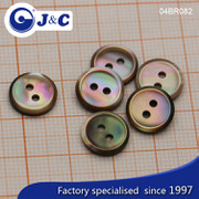 J&C 啡蝶贝钮扣