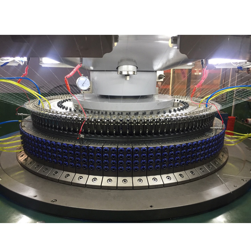 128路双面针织机