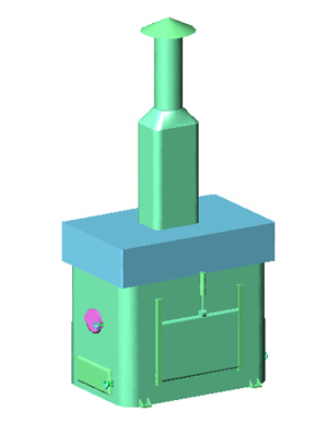 垃圾无害化热解处理器