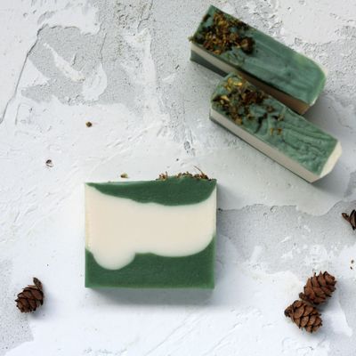 抹茶冷制皂茶树皂