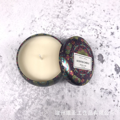 马口铁罐香薰蜡烛杯