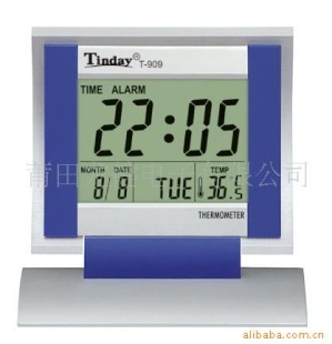 台式可折叠电子万年历钟