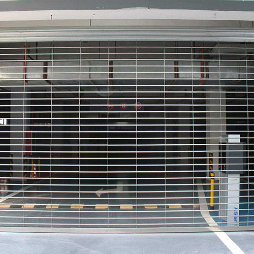 不锈钢穿钢卷帘门