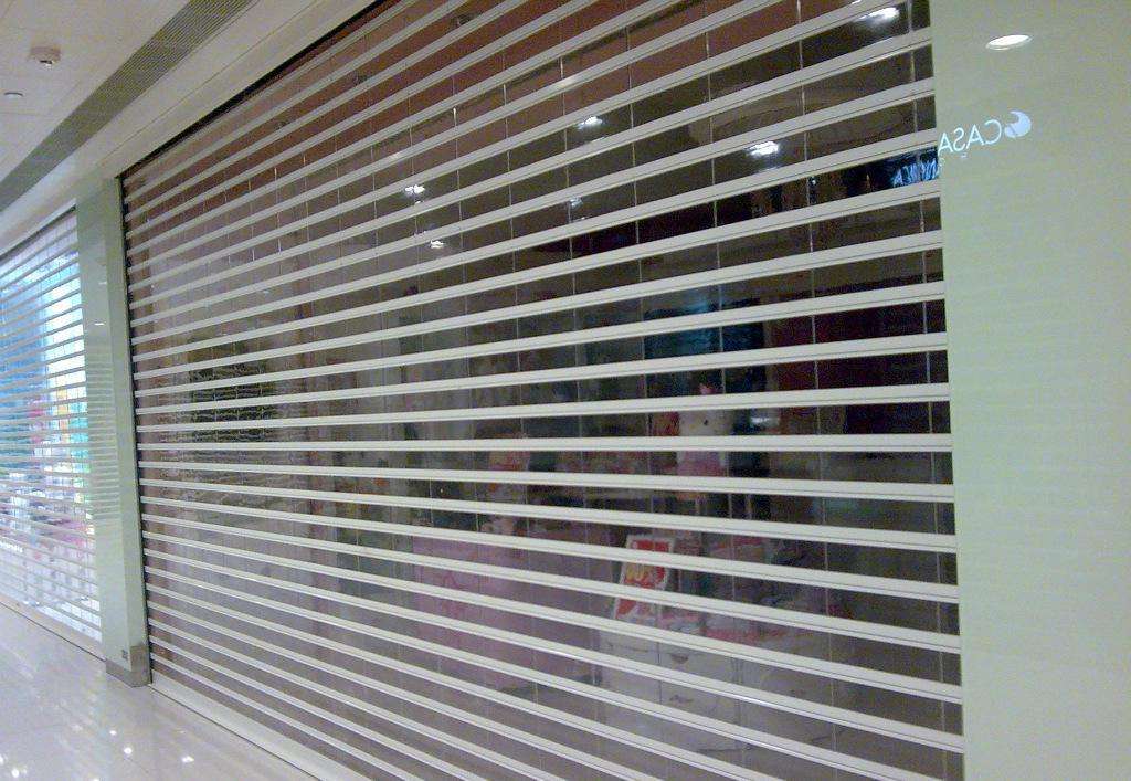 透明水晶卷闸门