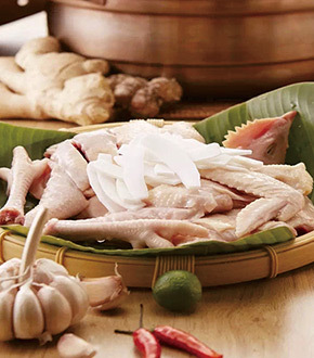 野生竹荪椰子鸡