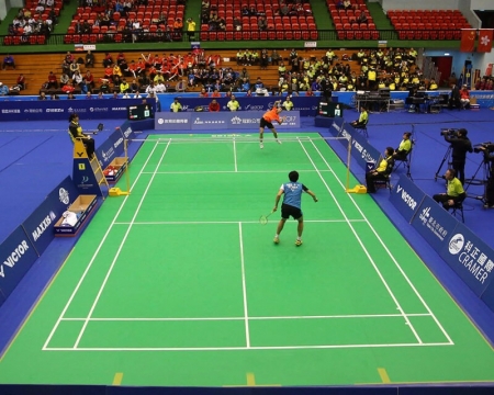 羽毛球运动地板