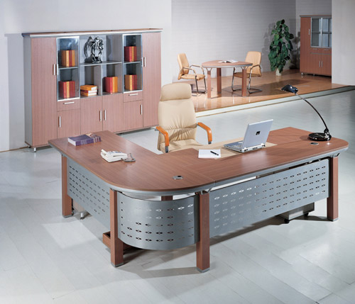 小办公班台桌子