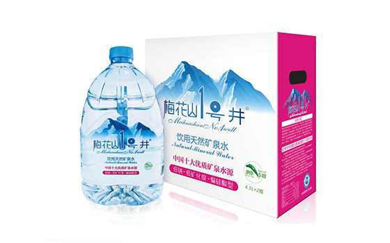 珍品梅花山1号井天然矿泉水