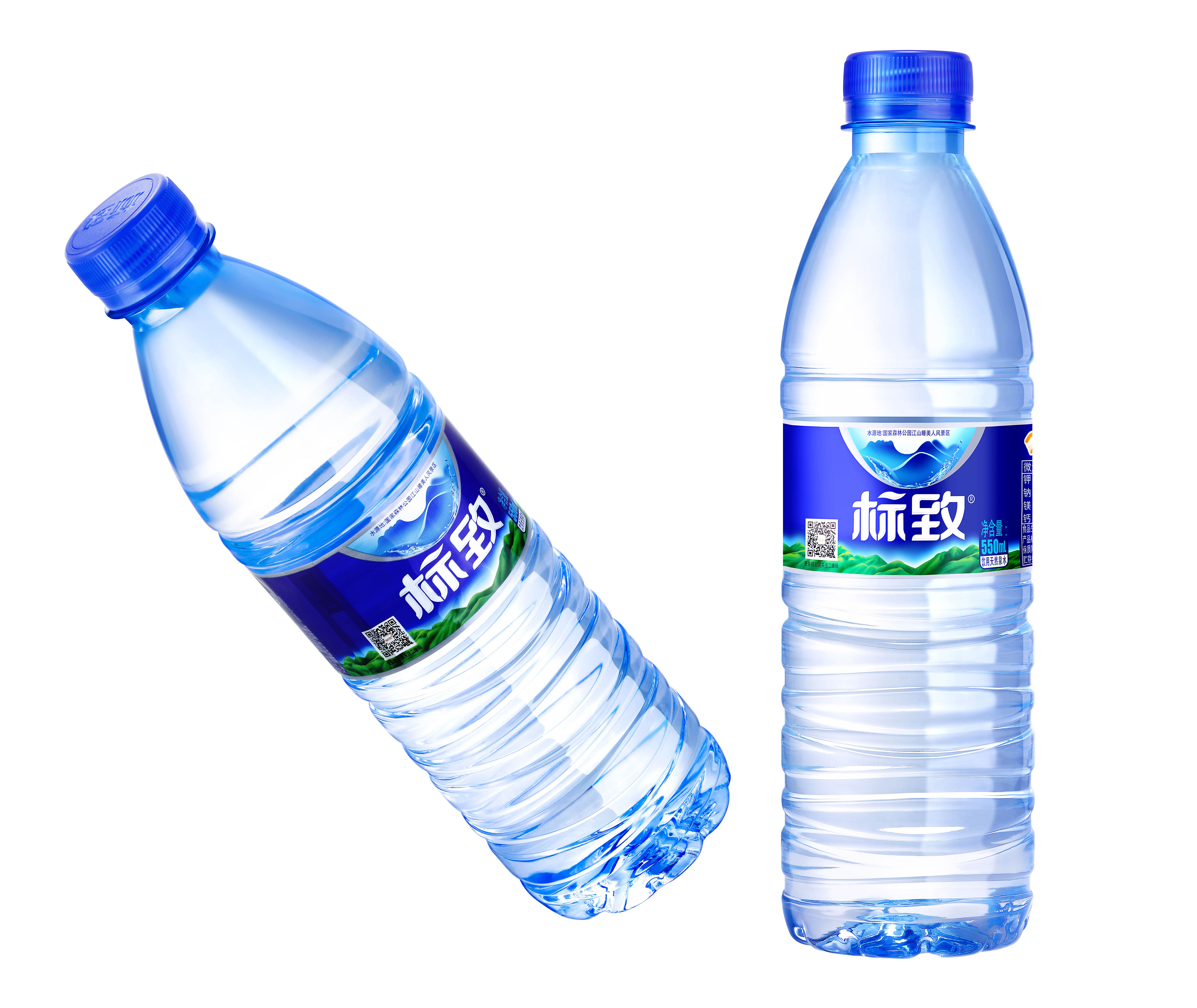 标致550mL饮用天然泉水