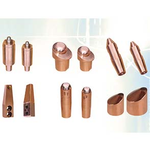 悬挂电焊机电极头