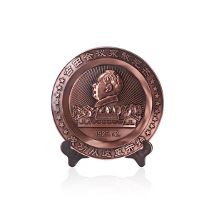 古田会议会址铜盘