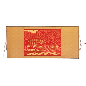 古田会议会址剪纸