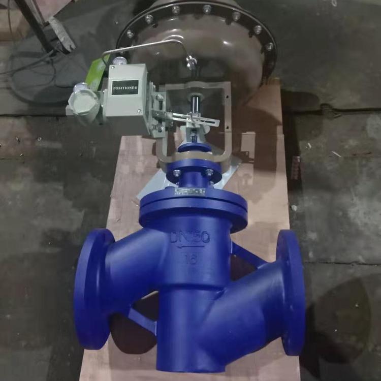 浙江J46F46直流式钢衬四氟截止阀 丰泉阀门