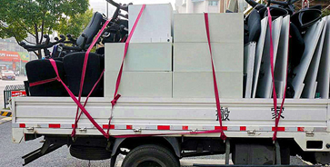 龙岩搬家打包现场