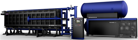 浙江真空型全自动板材机 EPS泡沫板材机