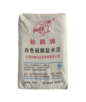 龙岩（仙鹤牌）白色硅酸盐水泥
