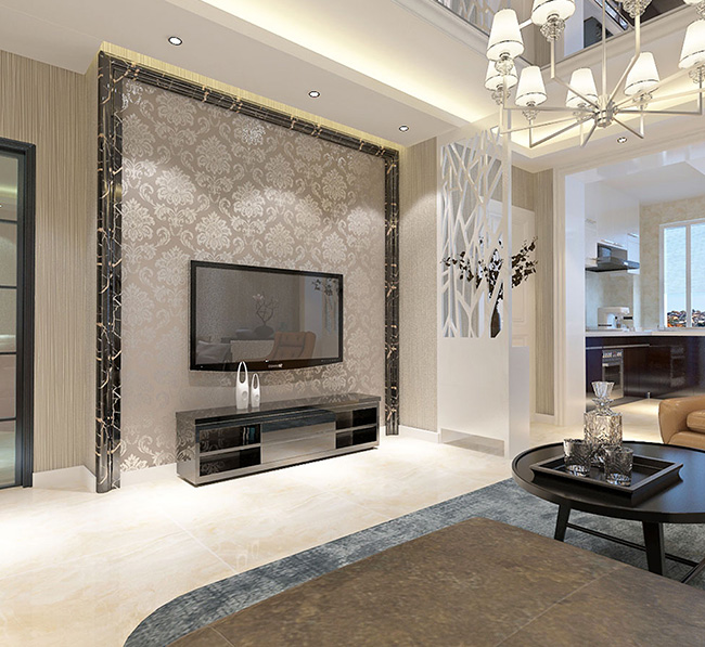 龙岩简约高端电视背景墙