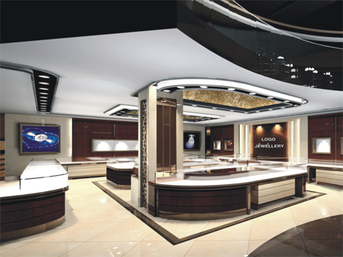 龙岩珠宝展示柜4