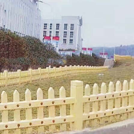 漳州园林仿木栅栏