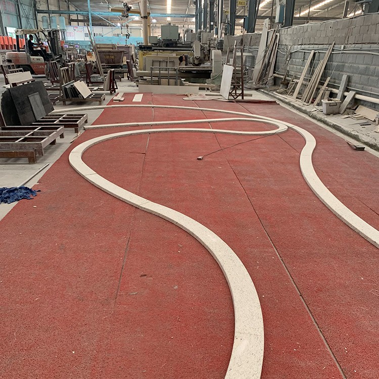 漳州黄锈石弧形板