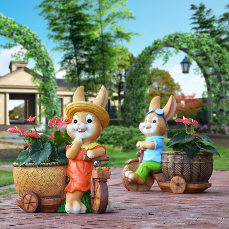泉州卡通兔子创意摆件