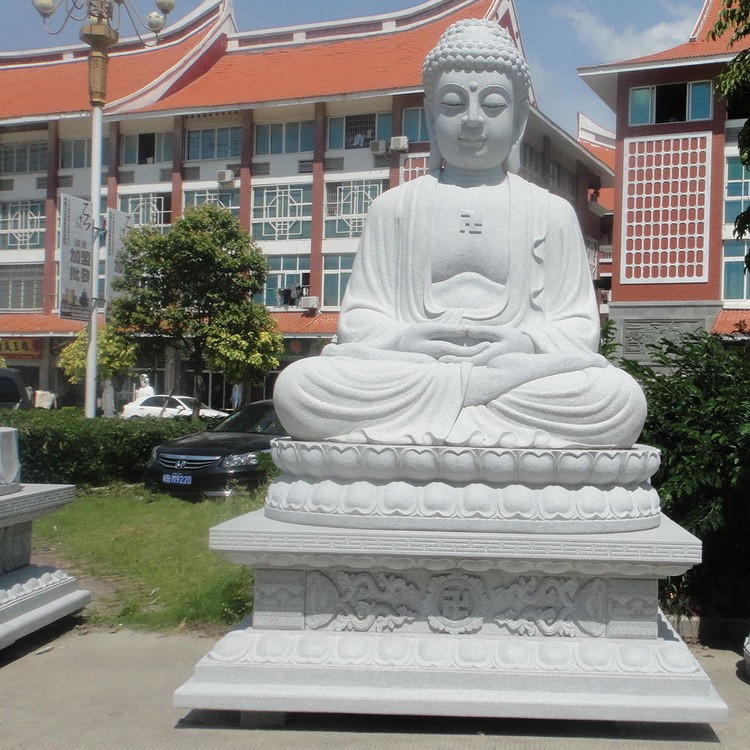 泉州石材雕刻石观音