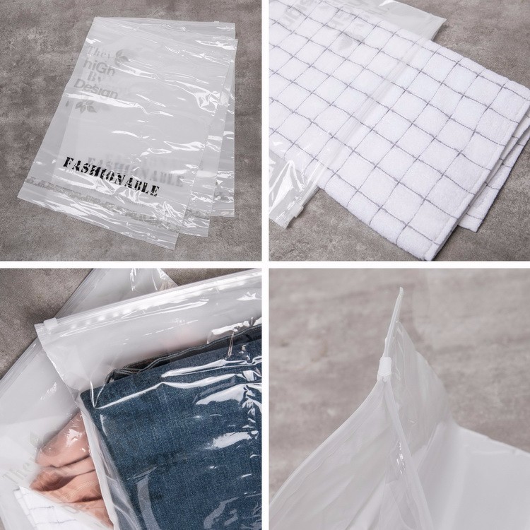 泉州塑料乳白色手提袋