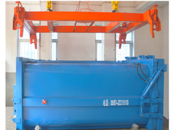 分体转换门式垃圾压缩站