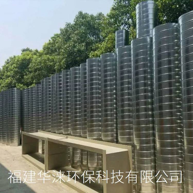 漳州不锈钢螺旋排风管加工