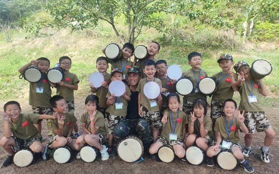 龙岩暑期夏令营非洲鼓活动