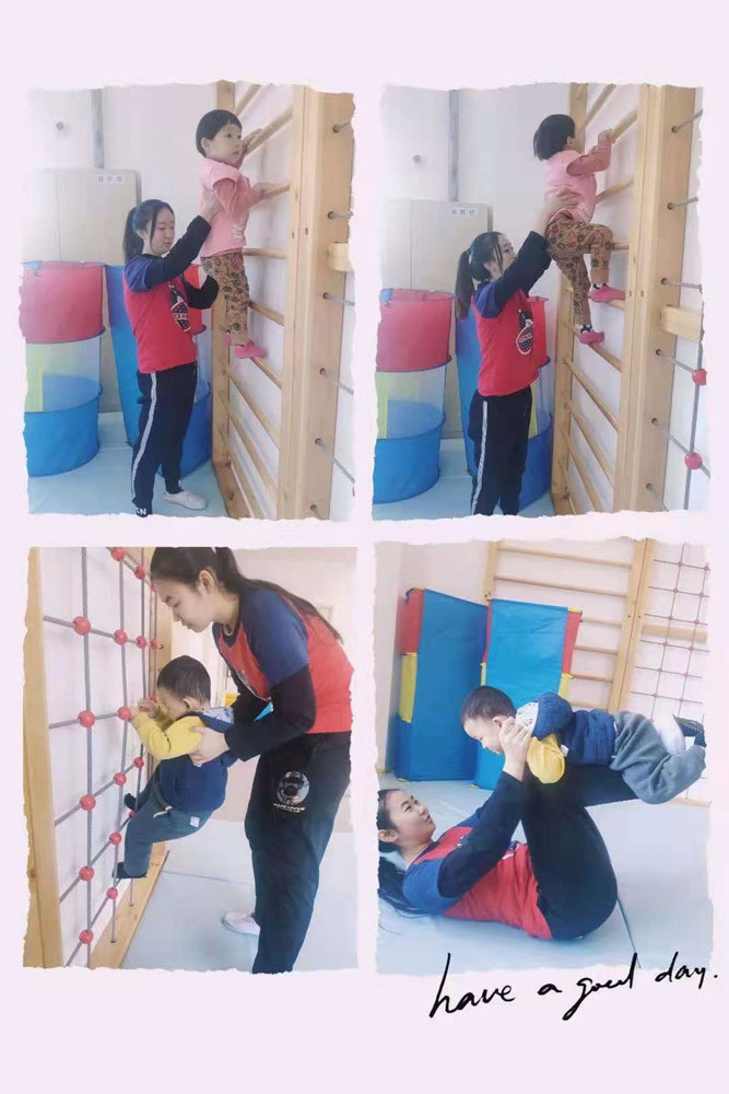 老师在和学生互动