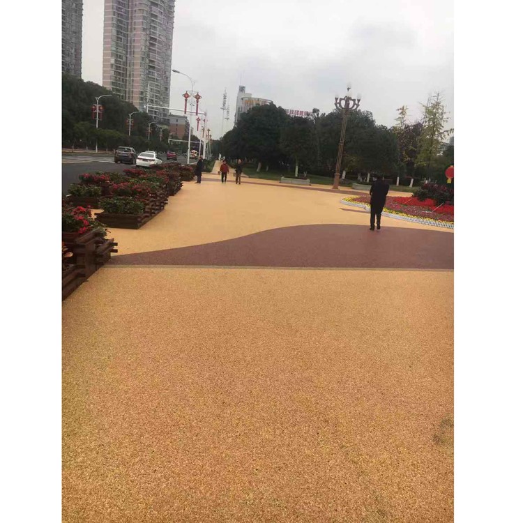 厦门胶粘石地坪