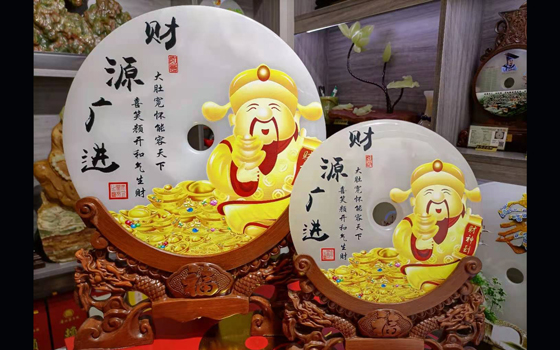 漳州平安玉扣家居摆件零售