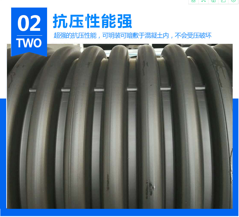 上杭HDPE双壁波纹管生产厂家