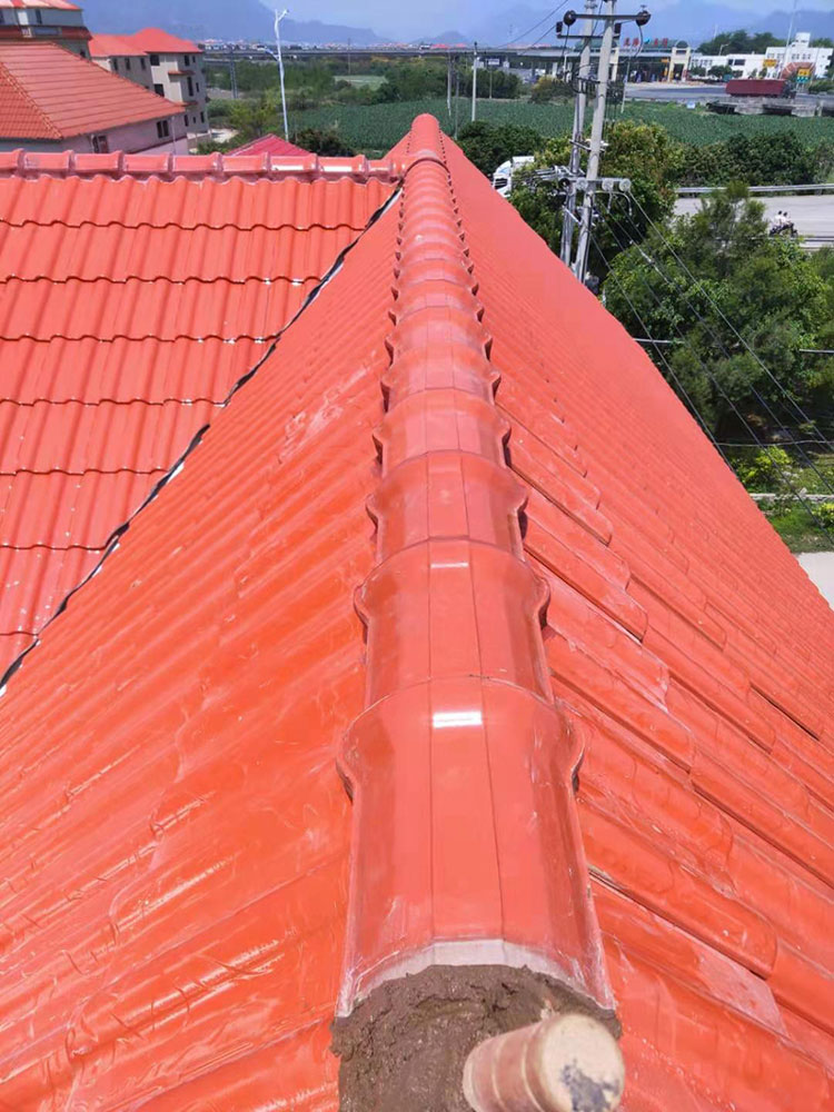 龙海钢结构琉璃瓦批发厂家