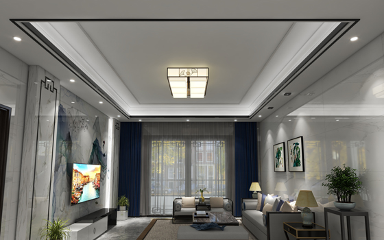 龙岩木质吊顶案例图