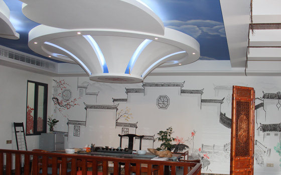 长汀中唐装饰吊顶案例图