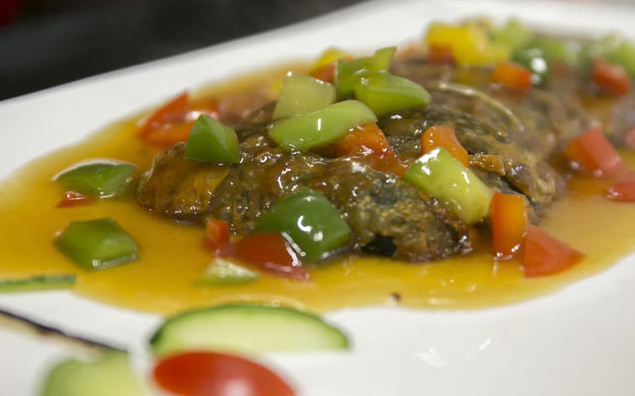 漳州素食主题餐厅糖醋素鱼