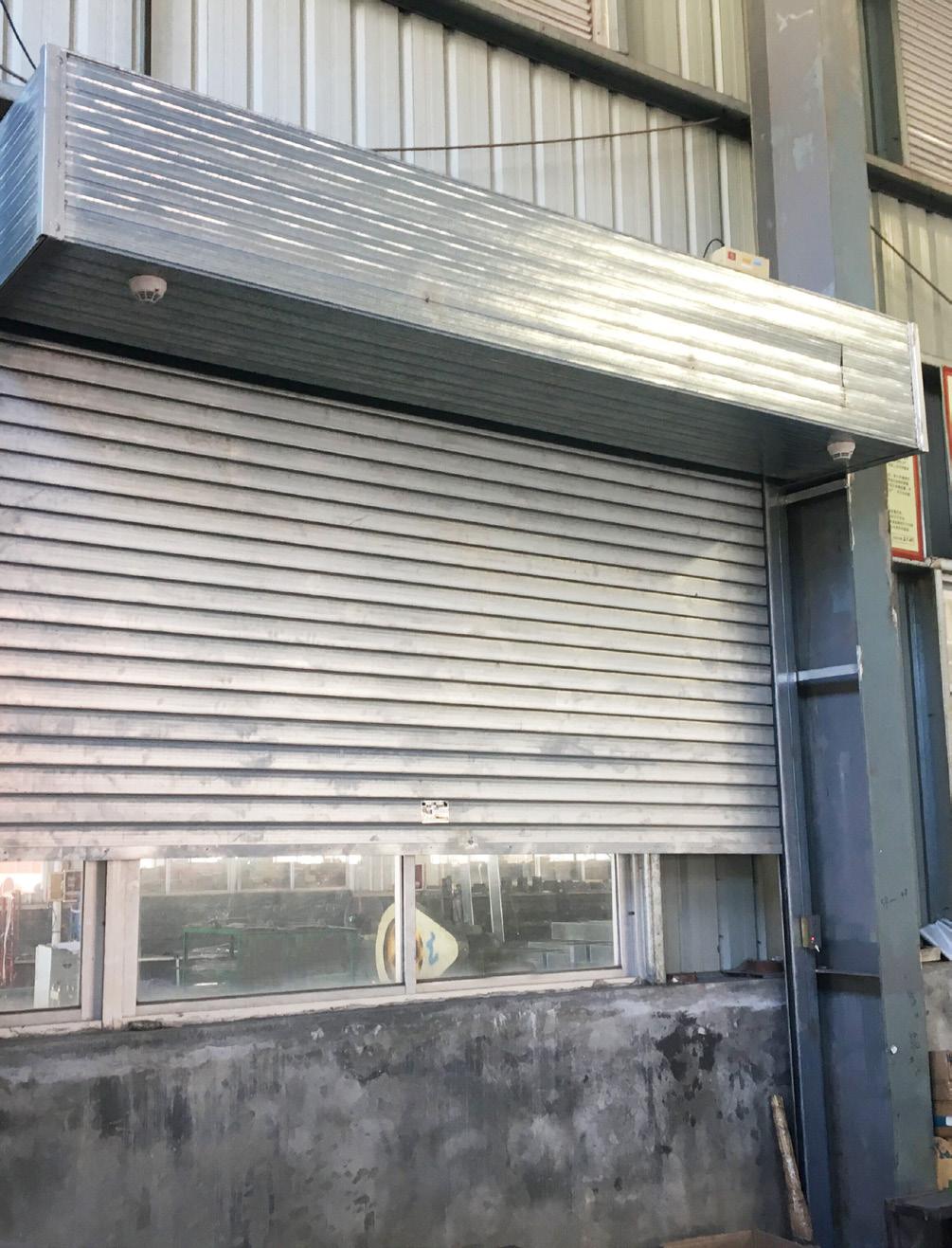 钢质放火防烟卷帘